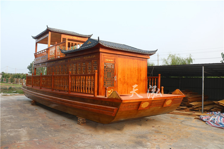 雙層畫舫船th002