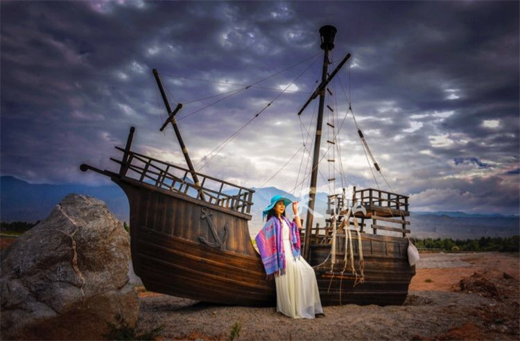 景觀海盜船th012