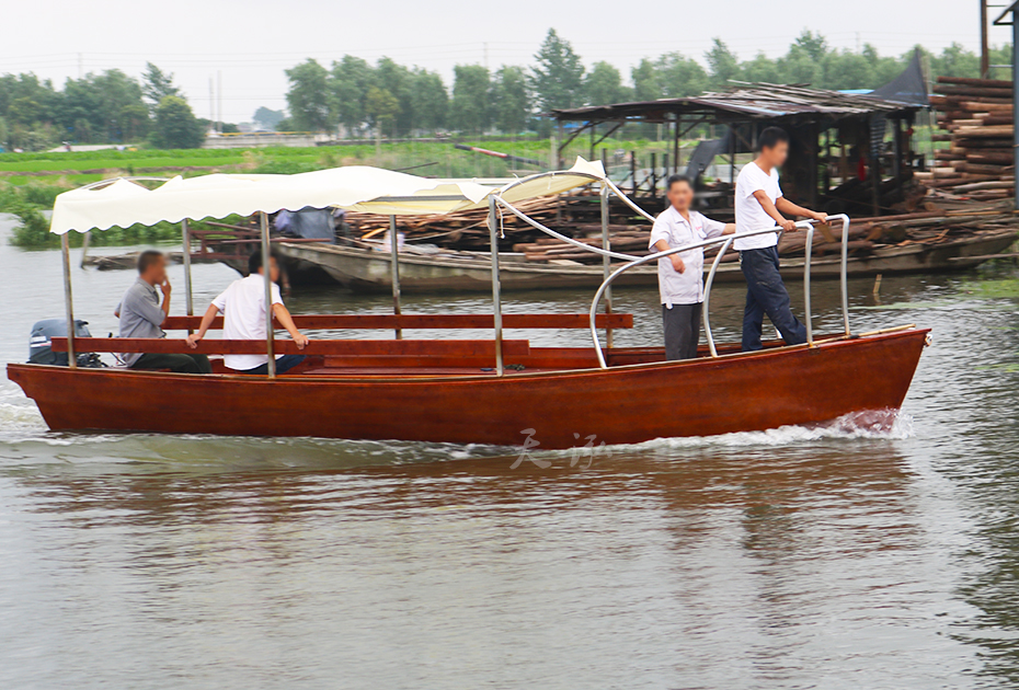 一頭尖景觀木船069