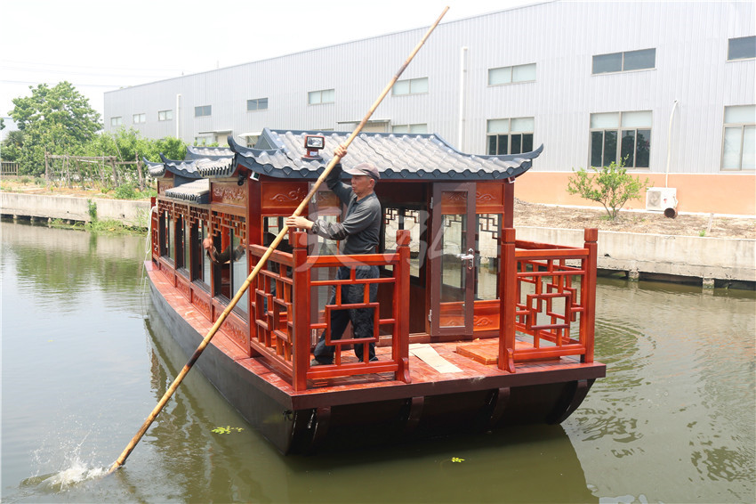 12米畫舫帶雅馬哈